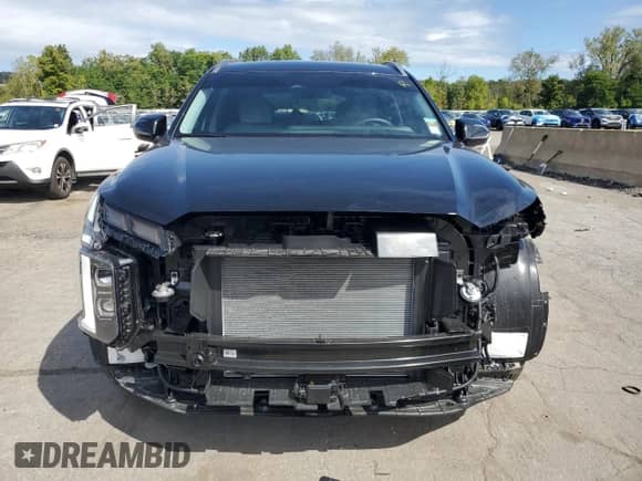 2025 Hyundai Palisade SEL с VIN KM8R2DGE6SU945570, выставлен на аукционе Copart как лот 71182585 с пробегом 1 045 миль миль и Списание • Salvage title. История ставок и продаж доступна на DreamBid. Изображение 5.