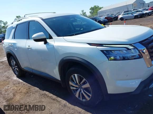 2023 Nissan Pathfinder SL с VIN 5N1DR3CCXPC273840, выставлен на аукционе IAAI как лот 42337002 с пробегом 34 963 миль миль и . История ставок и продаж доступна на DreamBid. Изображение 13.