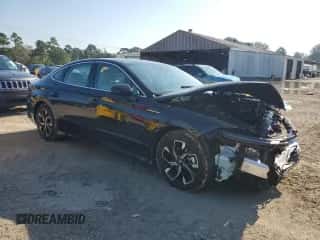 2025 Hyundai Sonata SEL z VIN KMHL64JA3SA471448, wystawiony jako Copart lot #69394345 z przebiegiem 4 540 mil mil oraz Szkoda całkowita • Salvage title. Historia ofert i sprzedaży dostępna na DreamBid. Obrazek 4.