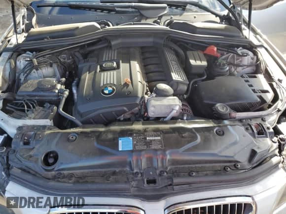 2008 BMW 5 Series 528i with VIN WBANU53538C110031, listed as a Copart auction lot 84761865 with 146,877 mi miles and Salvage title. Bid and sale history available at DreamBid. Image 11.