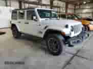 2021 Jeep Wrangler Unlimited 80th Anniversary с VIN 1C4HJXDG4MW636892, выставлен на аукционе Copart как лот 63508455 с пробегом 29 208 миль миль и Списание • Salvage title. История ставок и продаж доступна на DreamBid. Изображение 4.