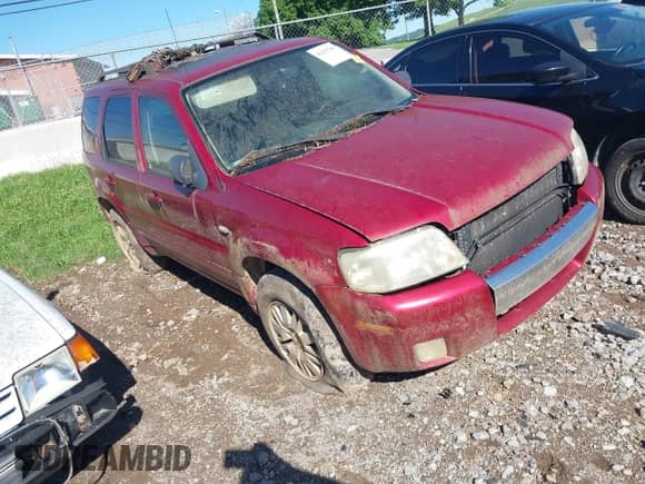 2007 Mercury Mariner Premier with VIN 4M2CU97117KJ14067, listed as a IAAI auction lot 42255709 with Not provided miles and . Bid and sale history available at DreamBid. Image 1.
