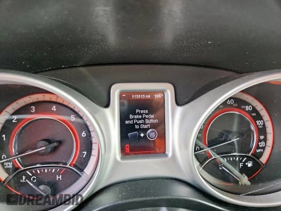 2012 Dodge Journey Crew with VIN 3C4PDCDG6CT354284, listed as a Copart auction lot 60761855 with 115,515 mi miles and Clean title. Bid and sale history available at DreamBid. Image 9.