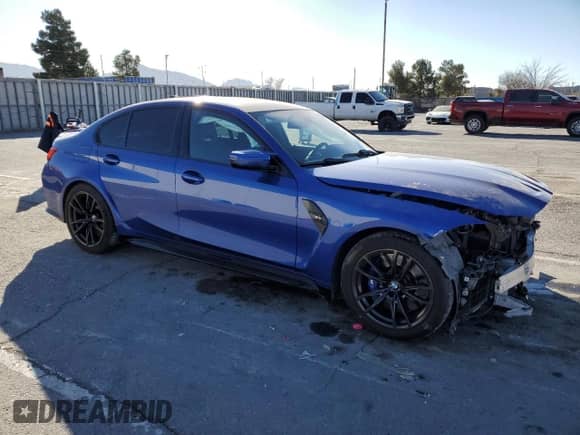 2021 BMW M3 с VIN WBS53AY07MFL43939, выставлен на аукционе Copart как лот 42085465 с пробегом 55 003 миль миль и Списание • Salvage title. История ставок и продаж доступна на DreamBid. Изображение 4.