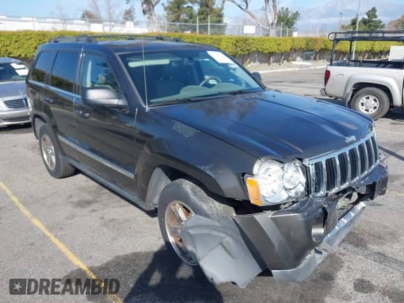 2006 Jeep Grand Cherokee Limited with VIN 1J4HS58N16C141302, listed as a IAAI auction lot 41700142 with 187,761 mi miles and . Bid and sale history available at DreamBid. Image 1.