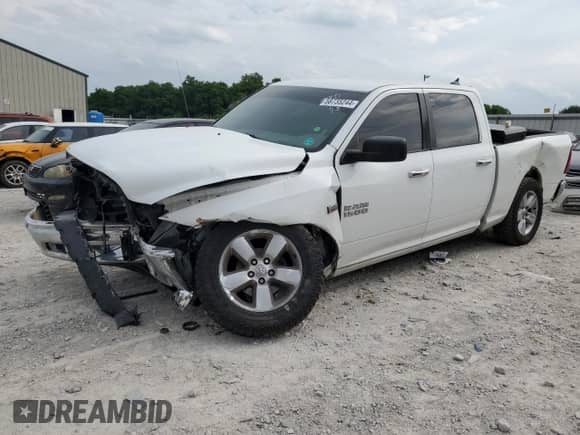 2013 Ram 1500 Lone Star with VIN 1C6RR7TT7DS677785, listed as a Copart auction lot 58735244 with 176,231 mi miles and Salvage title. Bid and sale history available at DreamBid. Image 1.