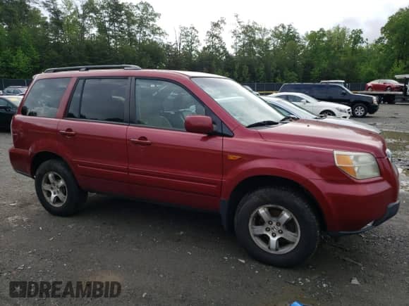 2006 Honda Pilot EX-L z VIN 5FNYF18516B021795, wystawiony jako Copart lot #55499805 z przebiegiem 207 915 mil mil oraz Szkoda całkowita • Salvage title. Historia ofert i sprzedaży dostępna na DreamBid. Obrazek 4.