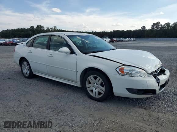 2009 Chevrolet Impala LT with VIN 2G1WC57M991202790, listed as a Copart auction lot 80289575 with 88,005 mi miles and Salvage title. Bid and sale history available at DreamBid. Image 4.