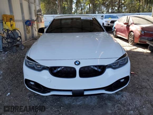2018 BMW 4 Series 440i with VIN WBA4W7C53JAB87889, listed as a Copart auction lot 41596775 with 78,862 mi miles and Salvage title. Bid and sale history available at DreamBid. Image 5.
