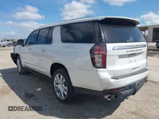 2022 Chevrolet Suburban High Country с VIN 1GNSCGKL2NR339563, выставлен на аукционе IAAI как лот 42985816 с пробегом 54 628 миль миль и . История ставок и продаж доступна на DreamBid. Изображение 3.