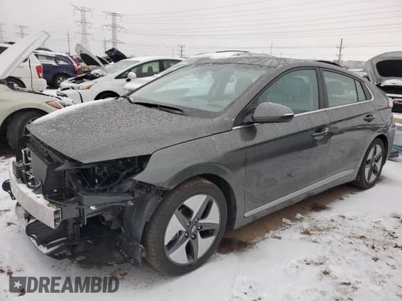 2021 Hyundai Ioniq SEL with VIN KMHC85LC9MU256625, listed as a Copart auction lot 88162735 with 30,524 mi miles and Salvage title. Bid and sale history available at DreamBid. Image 1.