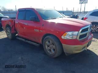 2014 Ram 1500 SLT с VIN 1C6RR6GT1ES366164, выставлен на аукционе IAAI как лот 41701653 с пробегом 129 952 миль миль и . История ставок и продаж доступна на DreamBid. Изображение 1.