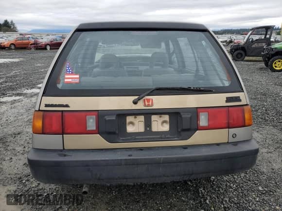 1990 Honda Civic with VIN JHMEE2754LS010638, listed as a Copart auction lot 85169464 with 167,566 mi miles and Salvage title. Bid and sale history available at DreamBid. Image 6.