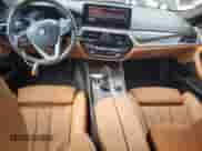 2021 BMW 5 Series 540i with VIN WBA53BJ0XMCF82491, listed as a Copart auction lot 68648635 with Not provided miles and Salvage title. Bid and sale history available at DreamBid. Image 8.