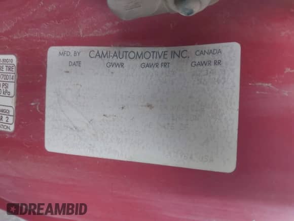 1996 Chevrolet Metro z VIN 2C1MR2269T6774342, wystawiony jako IAAI lot #42196255 z przebiegiem 142 330 mil mil oraz . Historia ofert i sprzedaży dostępna na DreamBid. Obrazek 9.