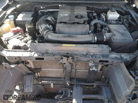 2023 Nissan Frontier S with VIN 1N6ED1EK3PN601620, listed as a Copart auction lot 70387795 with 58,297 mi miles and Salvage title. Bid and sale history available at DreamBid. Image 11.