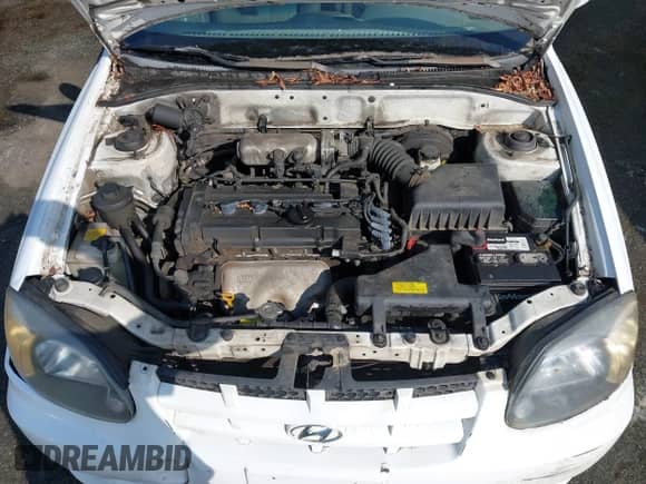 2005 Hyundai Accent GLS with VIN KMHCG45C85U598336, listed as a IAAI auction lot 43220019 with 183,370 mi miles and . Bid and sale history available at DreamBid. Image 10.