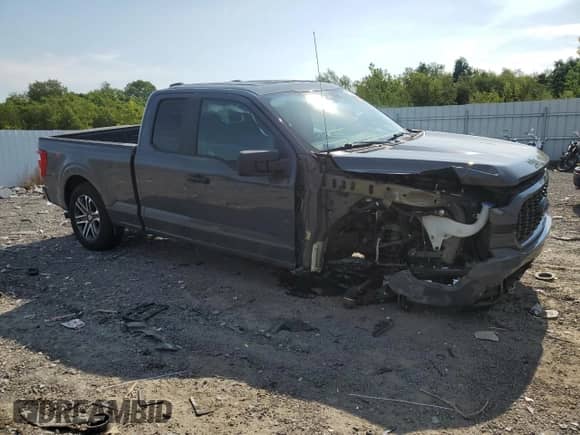2021 Ford F-150 XL z VIN 1FTEX1EP3MFA19836, wystawiony jako Copart lot #65242565 z przebiegiem 57 438 mil mil oraz Nie do naprawy • Non repairable. Historia ofert i sprzedaży dostępna na DreamBid. Obrazek 4.