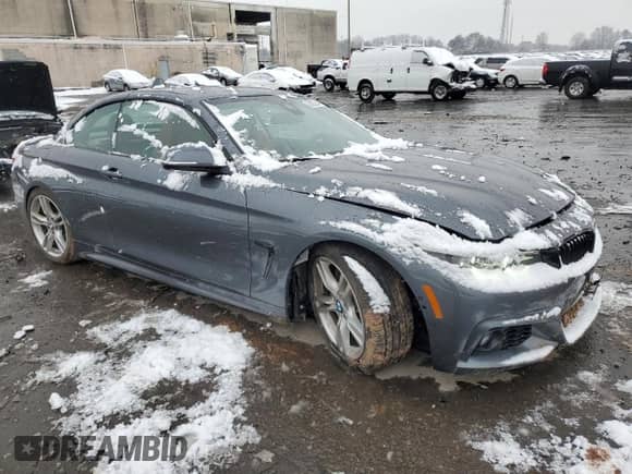 2018 BMW 4 Series 440i xDrive with VIN WBA4Z7C56JED47599, listed as a Copart auction lot 39225644 with 24,826 mi miles and . Bid and sale history available at DreamBid. Image 4.
