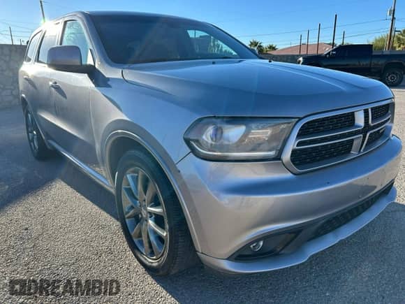 2014 Dodge Durango SXT z VIN 1C4RDHAGXEC428069, wystawiony jako Copart lot #89515295 z przebiegiem 158 950 mil mil oraz Czysty tytuł • Clean title. Historia ofert i sprzedaży dostępna na DreamBid. Obrazek 1.