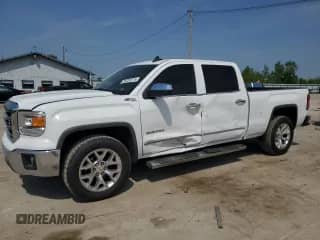 2015 GMC Sierra 1500 SLT с VIN 3GTU2VEC8FG165021, выставлен на аукционе Copart как лот 55220275 с пробегом 117 816 миль миль и Списание • Salvage title. История ставок и продаж доступна на DreamBid. Изображение 1.