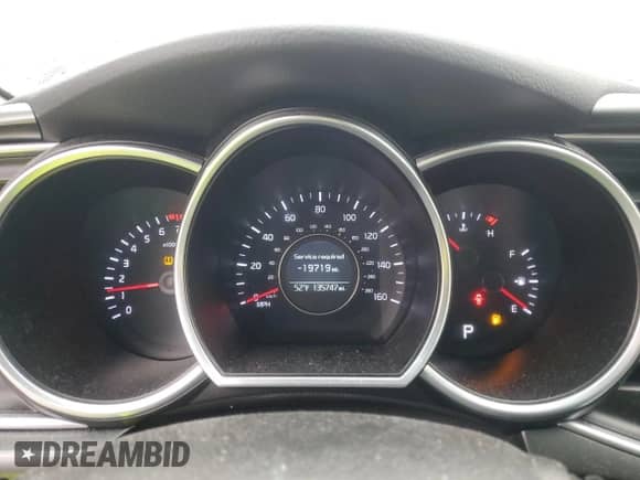 2015 Kia Optima LX with VIN KNAGM4A70F5540320, listed as a Copart auction lot 51133945 with 135,747 mi miles and Clean title. Bid and sale history available at DreamBid. Image 9.