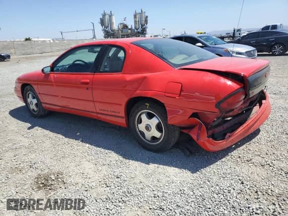1998 Chevrolet Monte Carlo Z34 с VIN 2G1WX12K1W9322955, выставлен на аукционе Copart как лот 62945015 с пробегом 59 695 миль миль и Списание • Salvage title. История ставок и продаж доступна на DreamBid. Изображение 2.