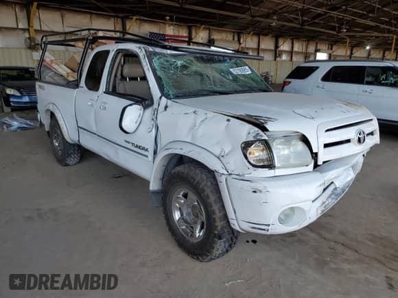 2003 Toyota Tundra Limited z VIN 5TBRT38153S370187, wystawiony jako Copart lot #53190885 z przebiegiem 164 846 mil mil oraz Szkoda całkowita • Salvage title. Historia ofert i sprzedaży dostępna na DreamBid. Obrazek 4.