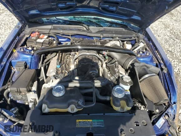 2009 Ford Mustang Shelby GT500 z VIN 1ZVHT88S695140873, wystawiony jako Copart lot #41520045 z przebiegiem 16 486 mil mil oraz Szkoda całkowita • Salvage title. Historia ofert i sprzedaży dostępna na DreamBid. Obrazek 11.