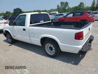 1999 Chevrolet S-10 с VIN 1GCCS144XX8195448, выставлен на аукционе Copart как лот 62255994 с пробегом 38 608 миль миль и Чистый • Clean title. История ставок и продаж доступна на DreamBid. Изображение 2.