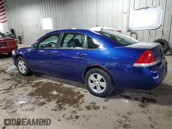 2006 Chevrolet Impala LT 3.5L z VIN 2G1WT58K569197193, wystawiony jako Copart lot #61656015 z przebiegiem 313 378 mil mil oraz Nie do naprawy • Non repairable. Historia ofert i sprzedaży dostępna na DreamBid. Obrazek 2.