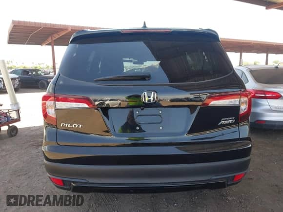2022 Honda Pilot Sport with VIN 5FNYF6H38NB090932, listed as a IAAI auction lot 42654699 with Not provided miles and . Bid and sale history available at DreamBid. Image 15.
