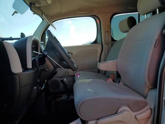 2009 Nissan Cube 1.8 Base with VIN JN8AZ28R29T114669, listed as a Copart auction lot 43136085 with 145,168 mi miles and Salvage title. Bid and sale history available at DreamBid. Image 7.