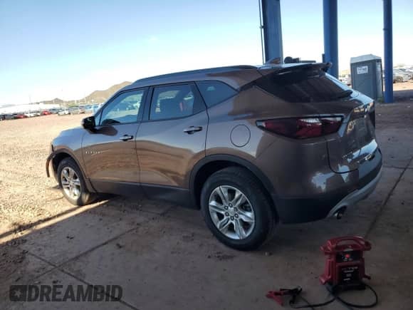 2019 Chevrolet Blazer with VIN 3GNKBBRA5KS649158, listed as a Copart auction lot 71073295 with 93,809 mi miles and Salvage title. Bid and sale history available at DreamBid. Image 2.