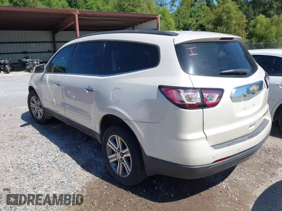 2015 Chevrolet Traverse LT с VIN 1GNKRHKD1FJ158676, выставлен на аукционе IAAI как лот 43179353 с пробегом 250 131 миль миль и . История ставок и продаж доступна на DreamBid. Изображение 3.