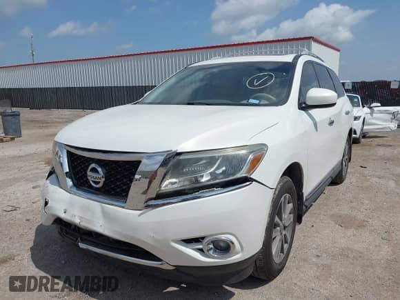 2014 Nissan Pathfinder Platinum with VIN 5N1AR2MN1EC708514, listed as a IAAI auction lot 42519600 with 94,916 mi miles and . Bid and sale history available at DreamBid. Image 2.