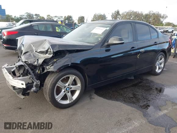 2015 BMW 3 Series 328i with VIN WBA3C1C52FK124086, listed as a IAAI auction lot 43295247 with 75,408 mi miles and . Bid and sale history available at DreamBid. Image 2.