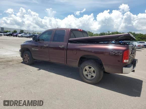 2004 Dodge 1500 SLT z VIN 1D7HU18N14S578315, wystawiony jako Copart lot #68137495 z przebiegiem 266 722 mil mil oraz Szkoda całkowita • Salvage title. Historia ofert i sprzedaży dostępna na DreamBid. Obrazek 2.