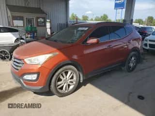2013 Hyundai Santa Fe Sport with VIN 5XYZU3LA6DG024613, listed as a Copart auction lot 68464295 with 166,303 mi miles and Clean title. Bid and sale history available at DreamBid. Image 1.