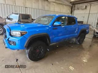 2019 Toyota Tacoma SR with VIN 5TFCZ5AN2KX166315, listed as a Copart auction lot 80223365 with 99,449 mi miles and Salvage title. Bid and sale history available at DreamBid. Image 1.
