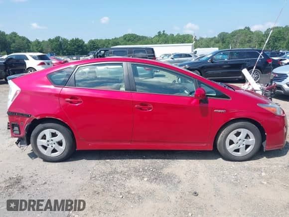 2011 Toyota Prius I with VIN JTDKN3DU6B1374988, listed as a IAAI auction lot 42696513 with 121,541 mi miles and . Bid and sale history available at DreamBid. Image 14.