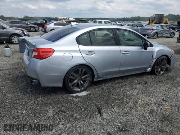 2017 Subaru WRX Premium with VIN JF1VA1E60H8814044, listed as a Copart auction lot 60159555 with 112,395 mi miles and Salvage title. Bid and sale history available at DreamBid. Image 3.