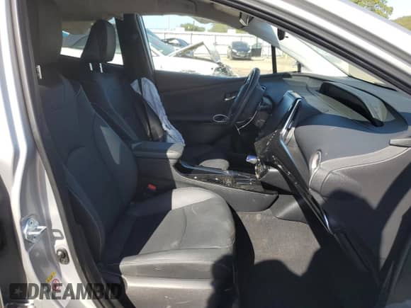 2022 Toyota Prius XLE with VIN JTDKAMFP6N3205877, listed as a Copart auction lot 87436815 with 34,381 mi miles and Salvage title. Bid and sale history available at DreamBid. Image 7.
