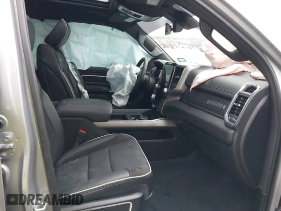 2025 Ram 1500 with VIN 1C6RREJP5SN601648, listed as a IAAI auction lot 41022685 with 2,383 mi miles and . Bid and sale history available at DreamBid. Image 5.