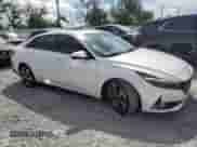 2021 Hyundai Elantra Limited с VIN 5NPLP4AG7MH022923, выставлен на аукционе Copart как лот 81444595 с пробегом 12 522 миль миль и На запчасти • Non repairable. История ставок и продаж доступна на DreamBid. Изображение 4.