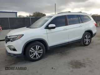 2017 Honda Pilot EX-L with VIN 5FNYF5H84HB035226, listed as a Copart auction lot 45983465 with 61,697 mi miles and Clean title. Bid and sale history available at DreamBid. Image 1.