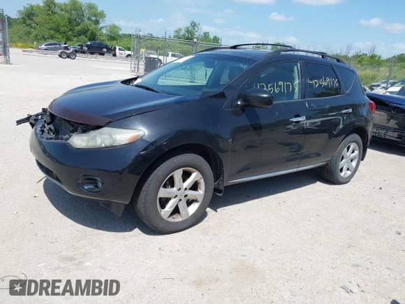 2010 Nissan Murano SL with VIN JN8AZ1MW5AW109717, listed as a IAAI auction lot 42569175 with 169,989 mi miles and . Bid and sale history available at DreamBid. Image 2.