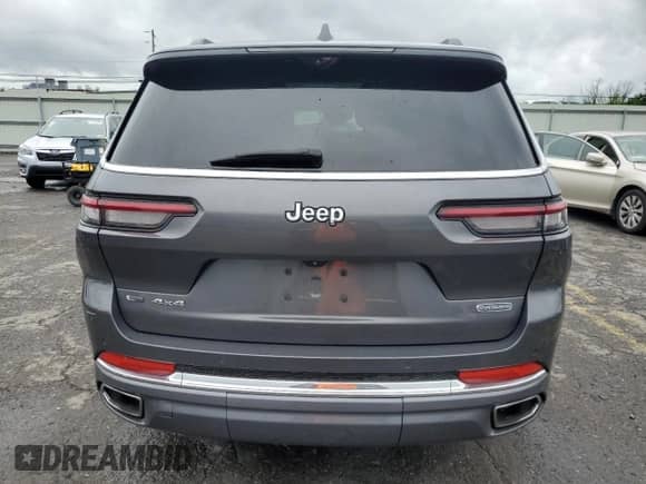 2022 Jeep Grand Cherokee Overland with VIN 1C4RJKDG2N8514545, listed as a Copart auction lot 56715055 with 53,272 mi miles and Salvage title. Bid and sale history available at DreamBid. Image 6.