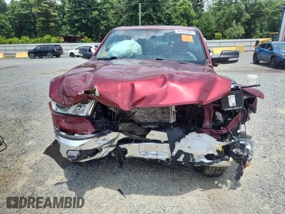 2019 Ram 1500 Big Horn z VIN 1C6RREBT6KN884038, wystawiony jako Copart lot #60100405 z przebiegiem 63 187 mil mil oraz Szkoda całkowita • Salvage title. Historia ofert i sprzedaży dostępna na DreamBid. Obrazek 5.