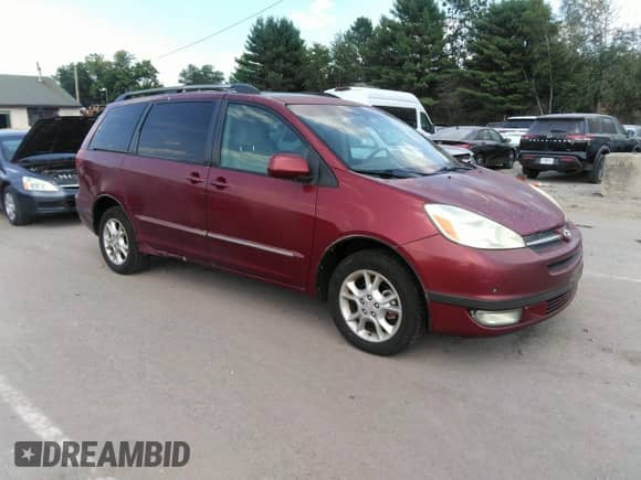 2004 Toyota Sienna XLE z VIN 5TDBA22C64S023522, wystawiony jako IAAI lot #42973355 z przebiegiem 154 323 mil mil oraz . Historia ofert i sprzedaży dostępna na DreamBid. Obrazek 1.